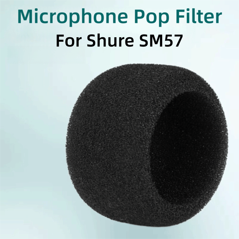 Shure Mic Mv7 - Capa de Espuma Flocada para Microfone,