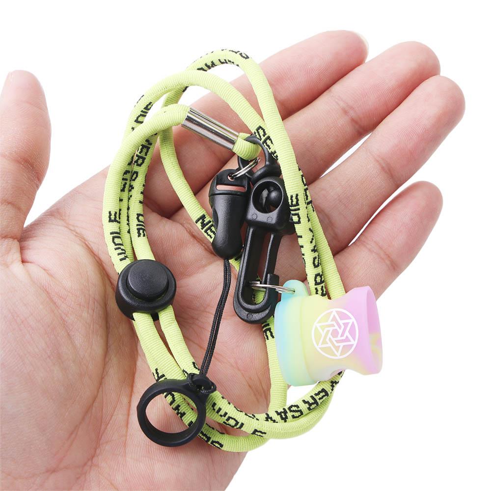 Accessories For Vaping - Universal Anti-Drop Silicone Anel Lanyard, Colar