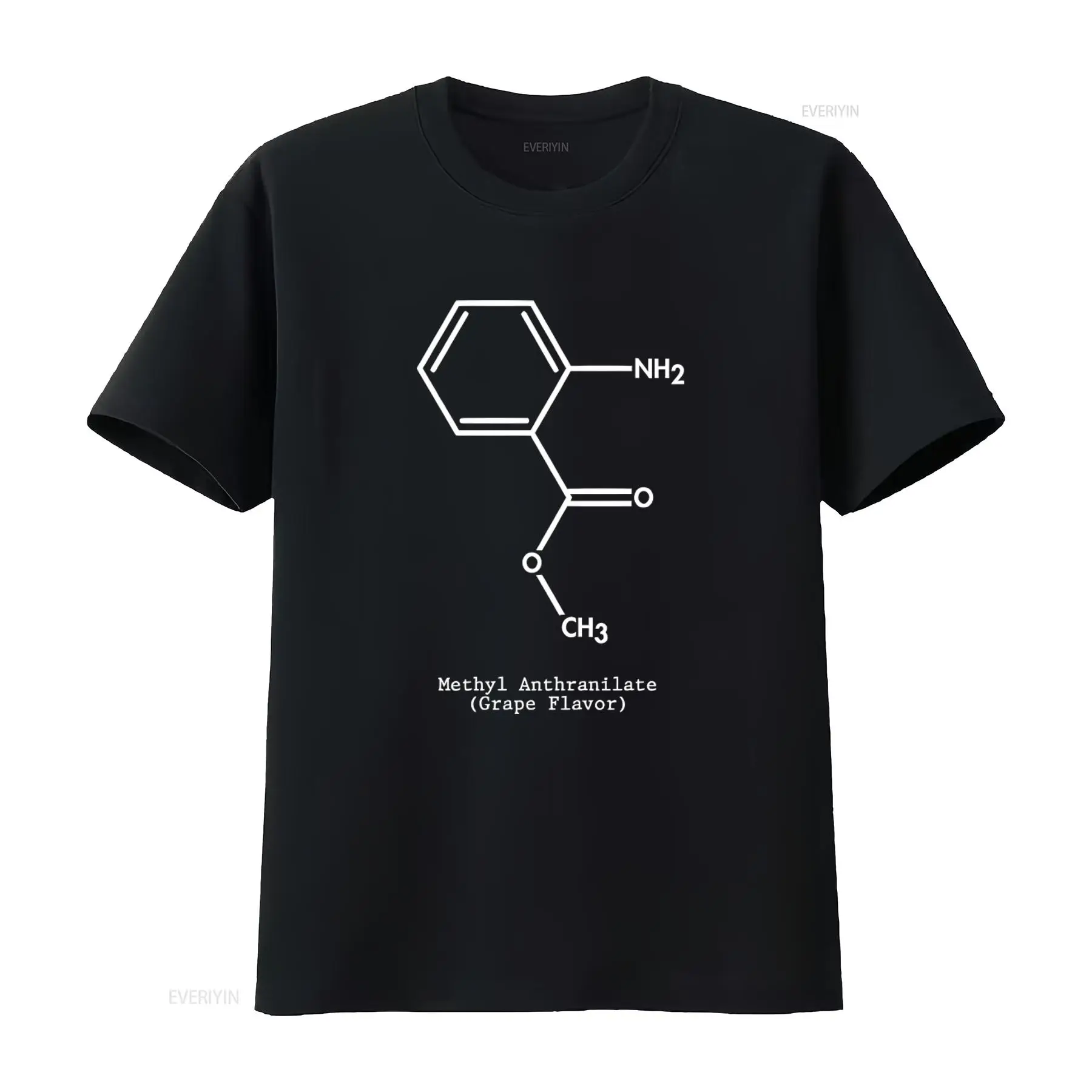 Vaping Shop - Camiseta com Estampa de Molécula de
