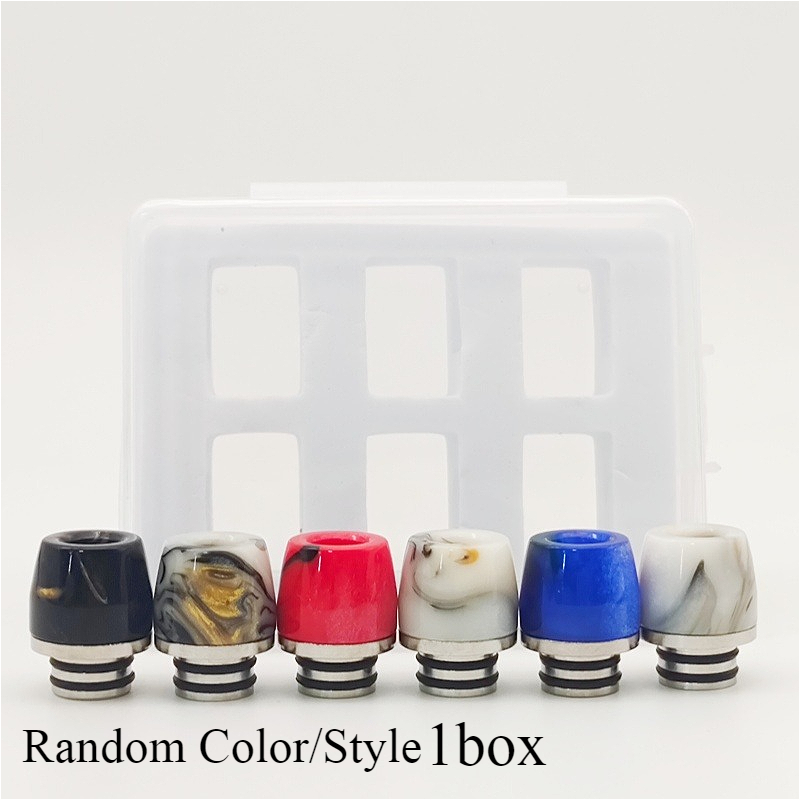 Drip Tip Resin - Cor aleatória 810/510 bocal de gotejamento