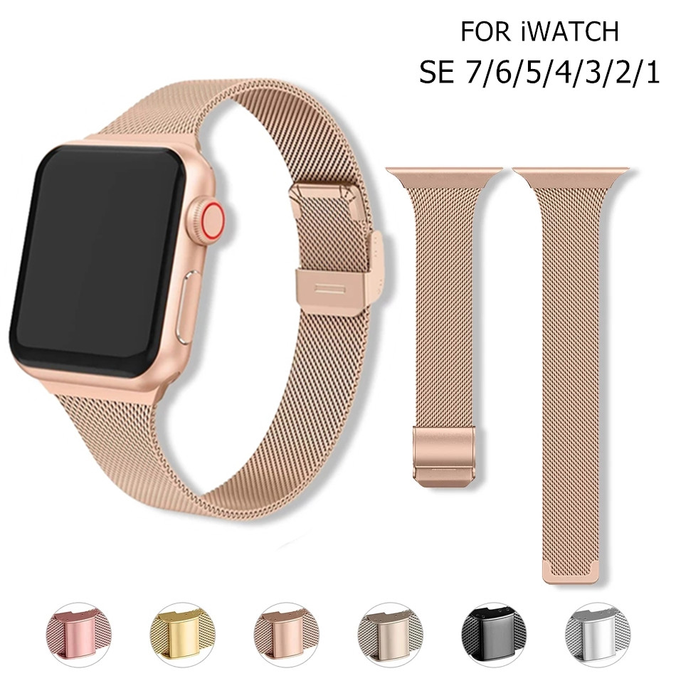 Pulseira de malha de aço inoxi - Mesh Coil Strip avaliação e preço
