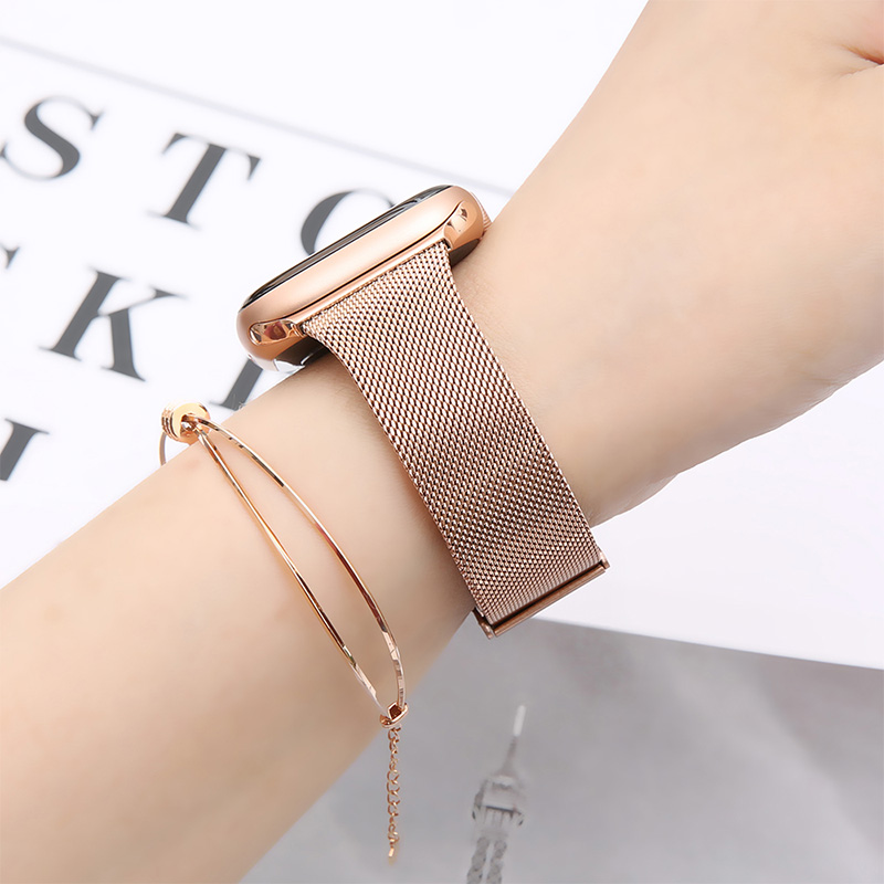 Pulseira de malha de aço inoxi - Mesh Coil Strip avaliação e preço