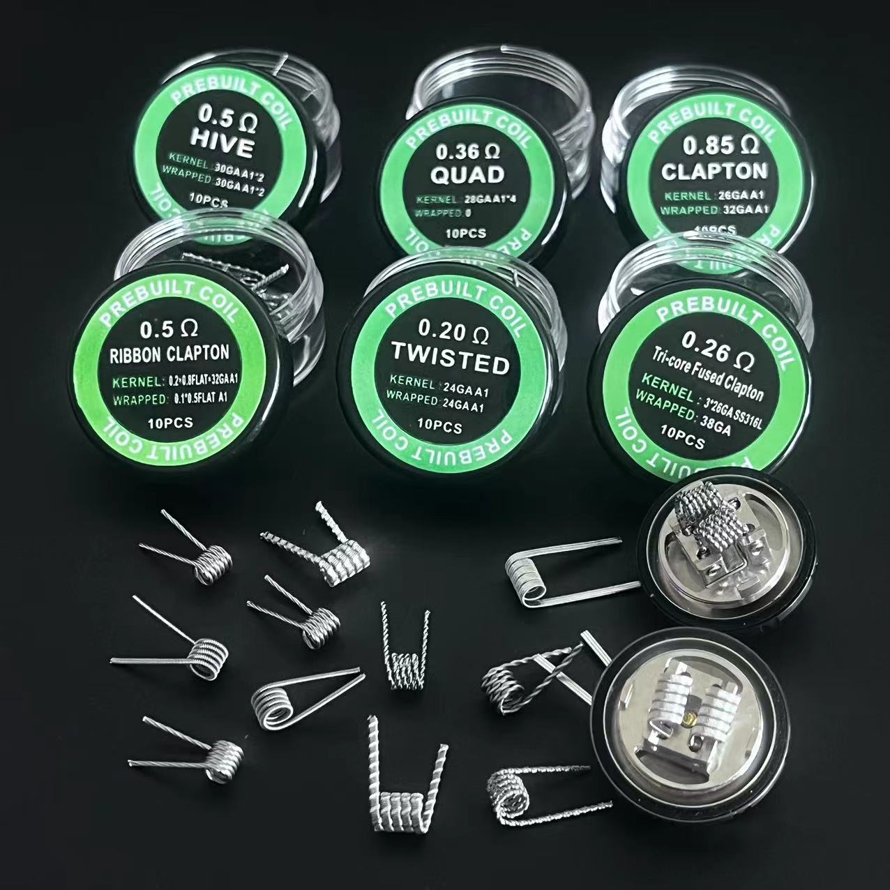 50 peças/30 peças/20 peças/10  - Coil Building Kit avaliação e preço