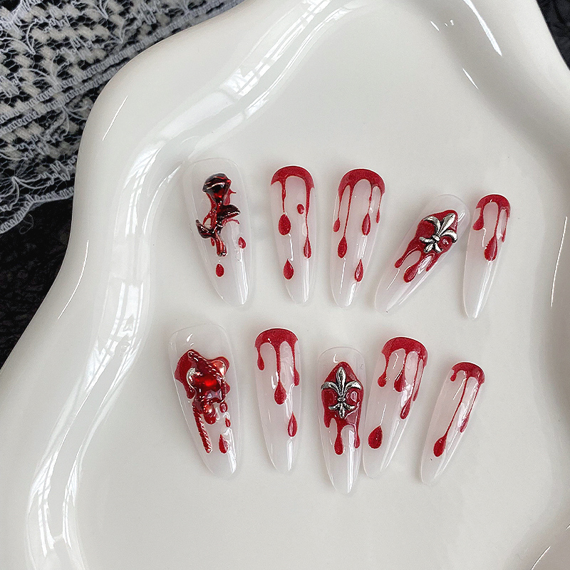 10 Unidades de Unhas Postiças  - Drip Tip Resin avaliação e preço