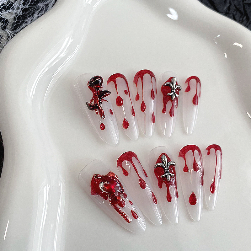10 Unidades de Unhas Postiças  - Drip Tip Resin avaliação e preço