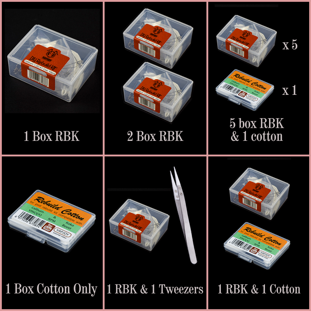 Kit de reconstrução vapjoy ori - Accessories For Vaping avaliação e preço