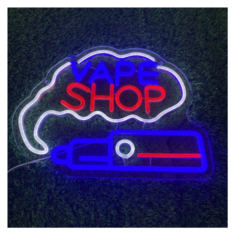 Letreiro Neon para Negócio de  - Vaping Shop avaliação e preço