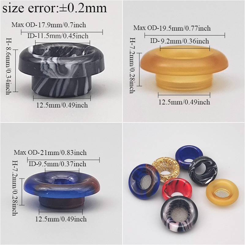 Tela de filtro de bico de gote - Drip Tip Resin avaliação e preço
