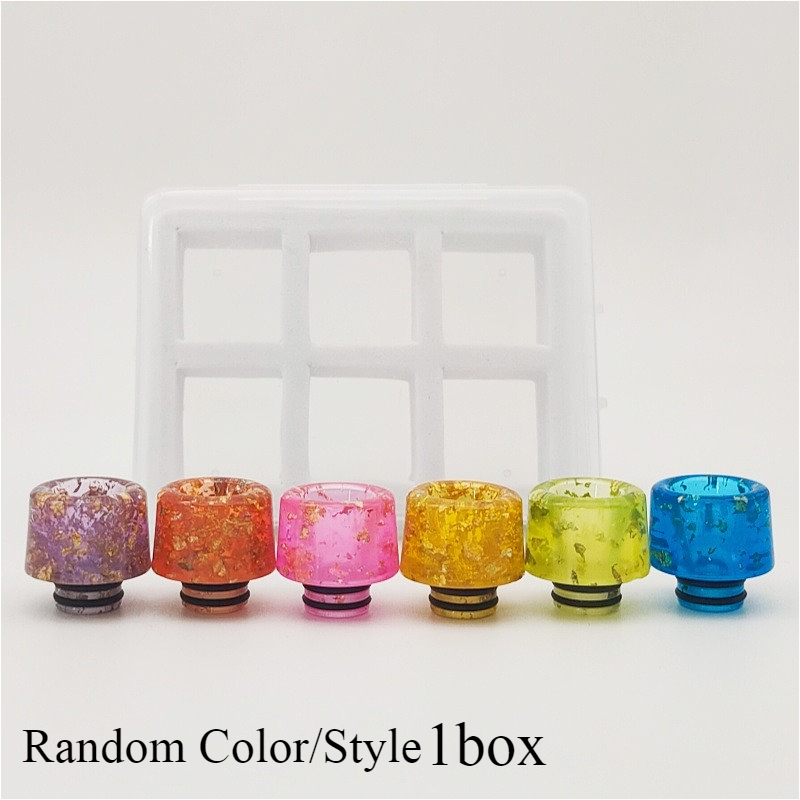 Cor aleatória 810/510 bocal de - Drip Tip Resin avaliação e preço