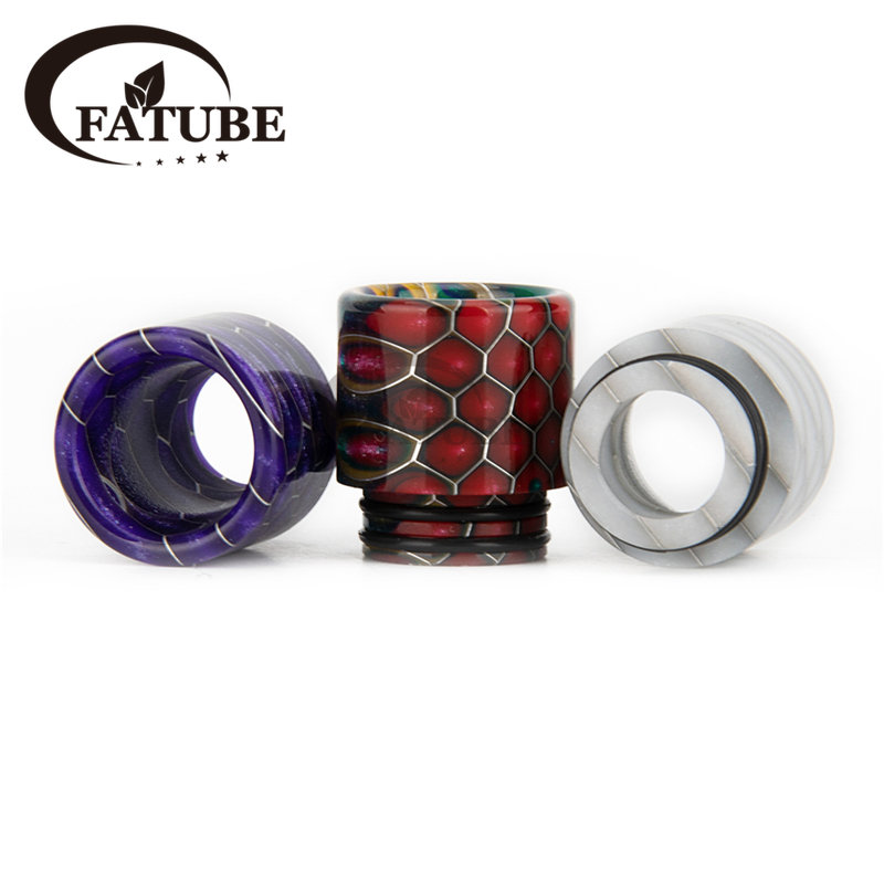 1 peça de resina 810 ponta de  - Drip Tip Resin avaliação e preço