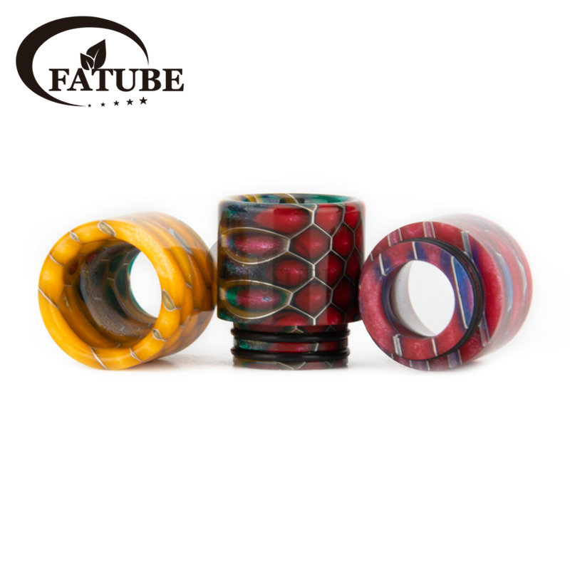 1 peça de resina 810 ponta de  - Drip Tip Resin avaliação e preço