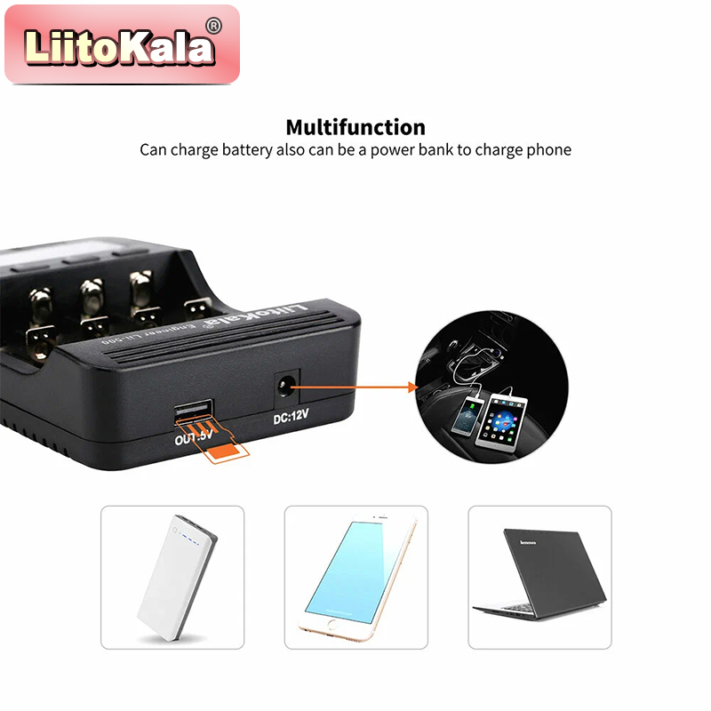 Carregador de Baterias LiitoKa - Vape Battery 18650 avaliação e preço