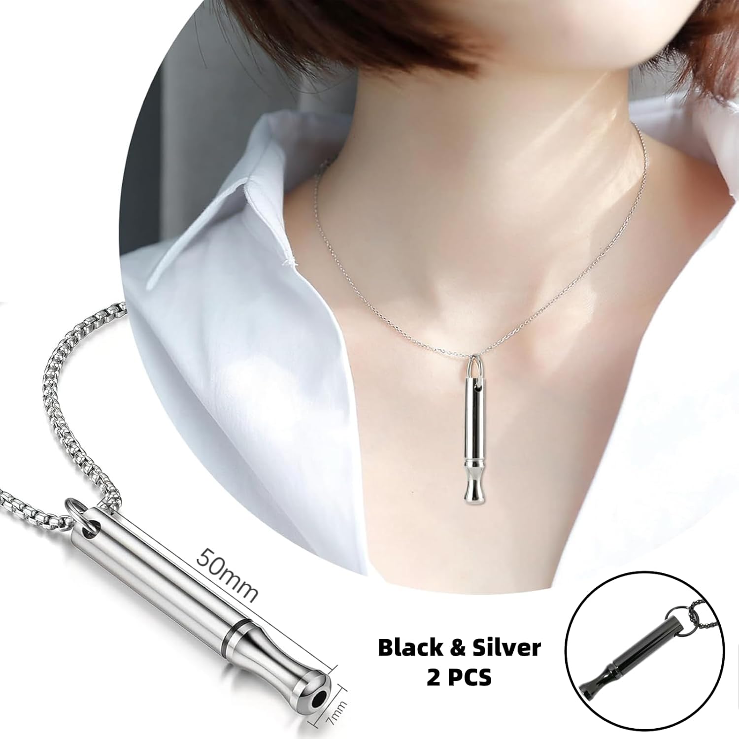 Colar de respiração de aço de  - Accessories For Vaping avaliação e preço