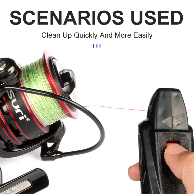 Elétrica Pesca Linha Stripper, - Mesh Coil Strip avaliação e preço